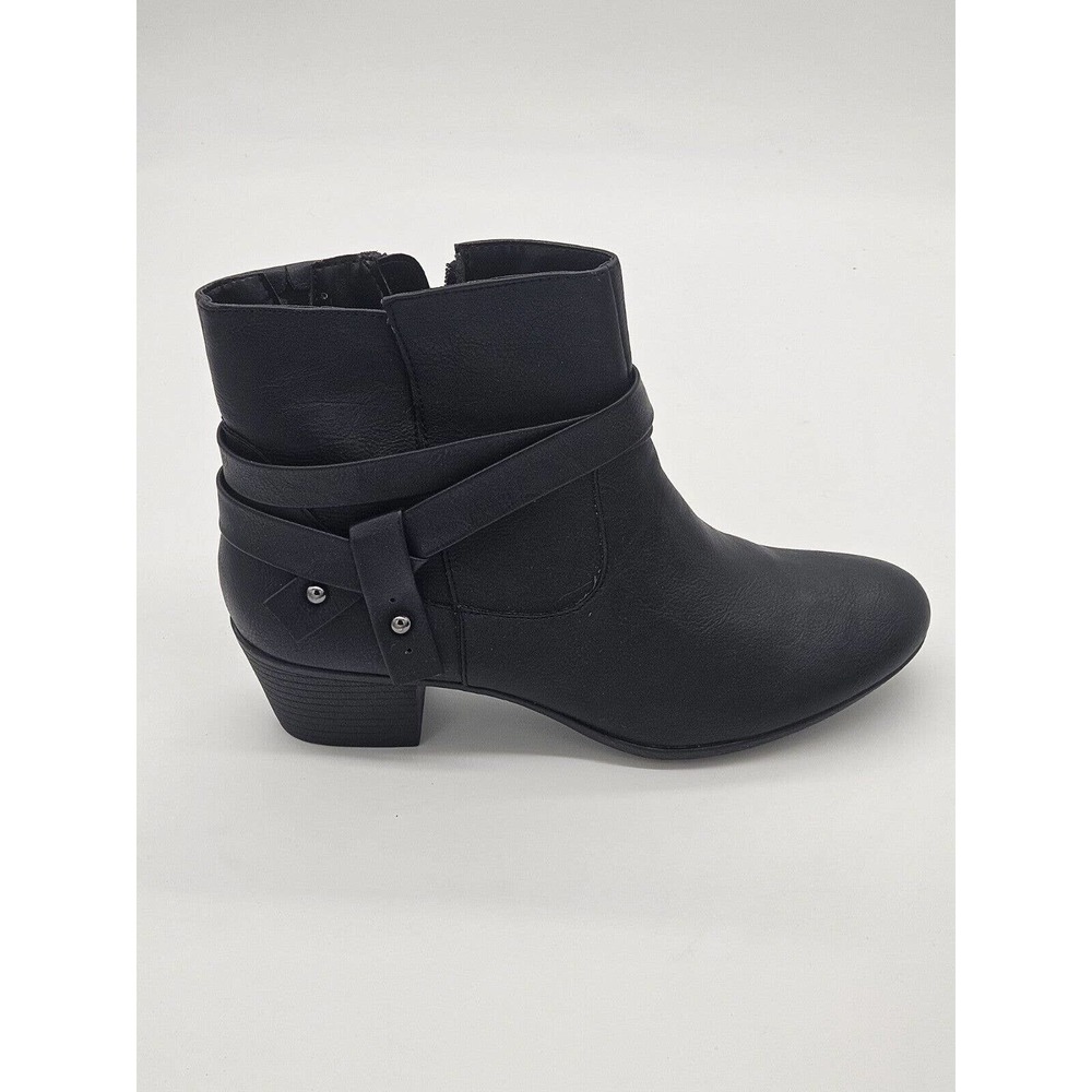 White Mountain Buddy Smooth Black Size 11 Womans Heel